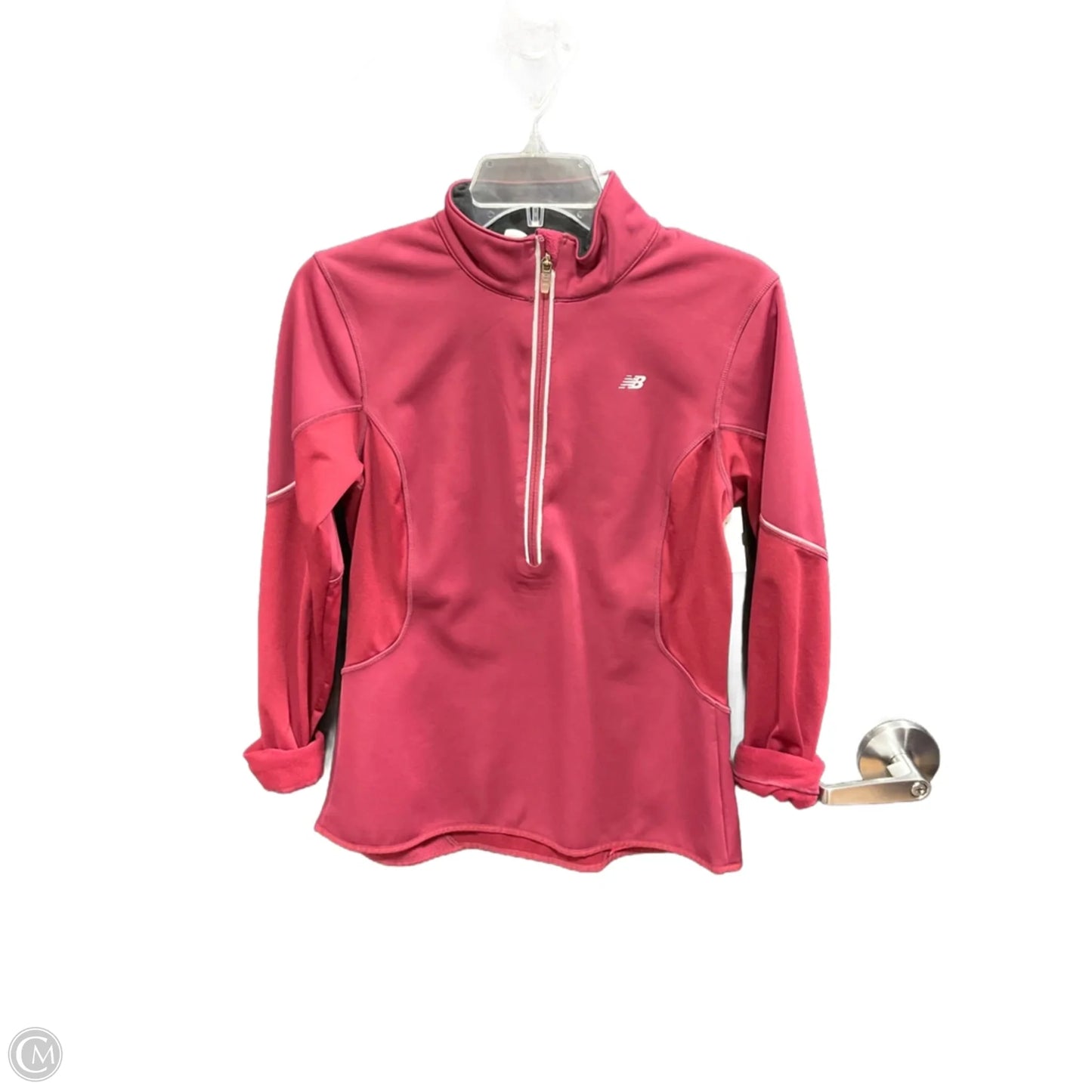 Athletic Jacket By New Balance In Red, Size: M
