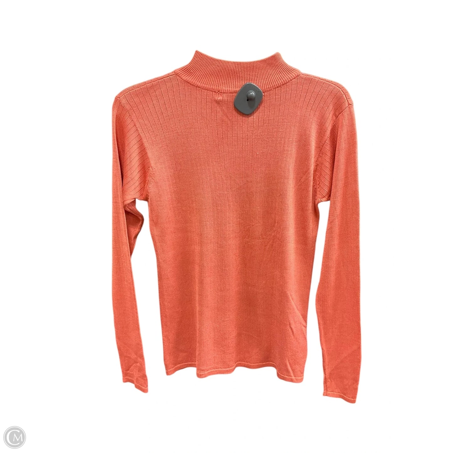 Top Long Sleeve By Clothes Mentor In Orange, Size: S