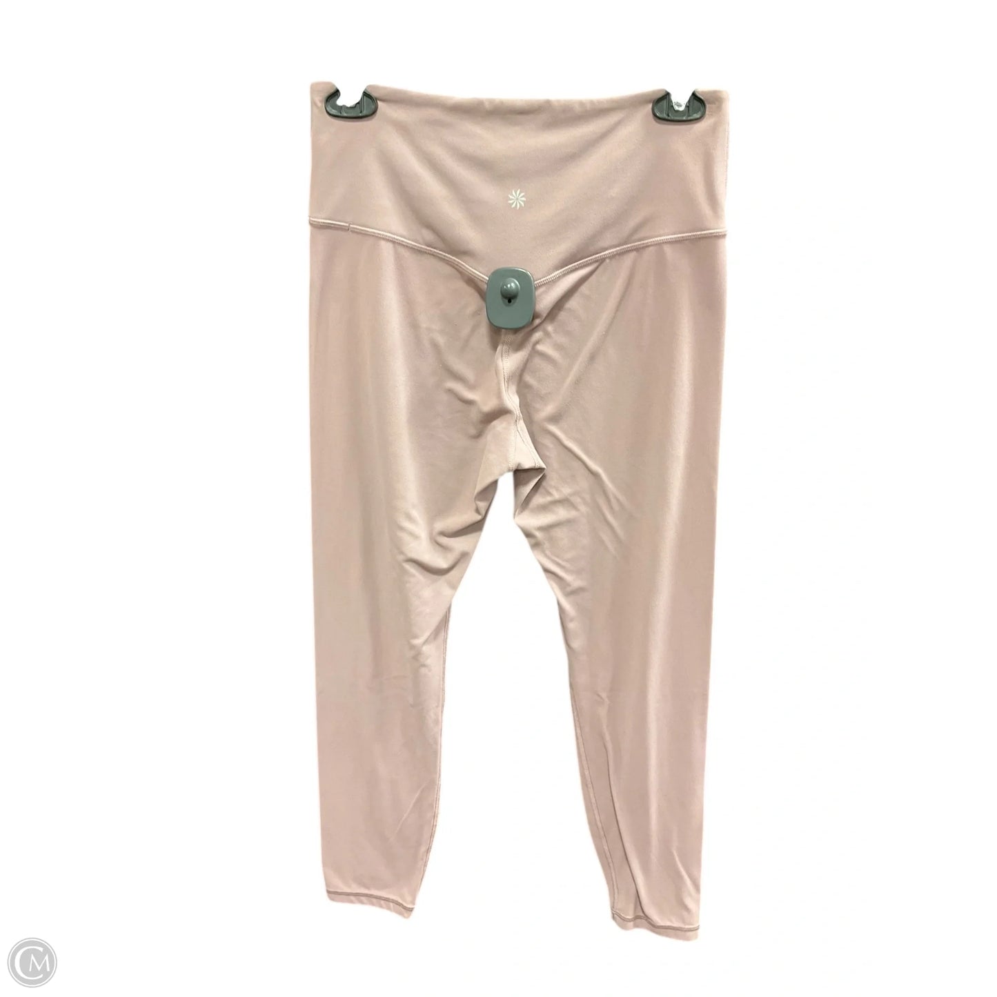 Athletic Leggings By Athleta In Pink, Size: M