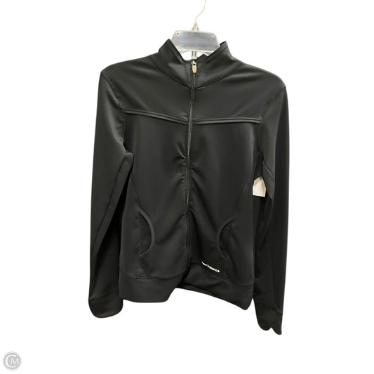 Athletic Jacket By New Balance In Black, Size: M