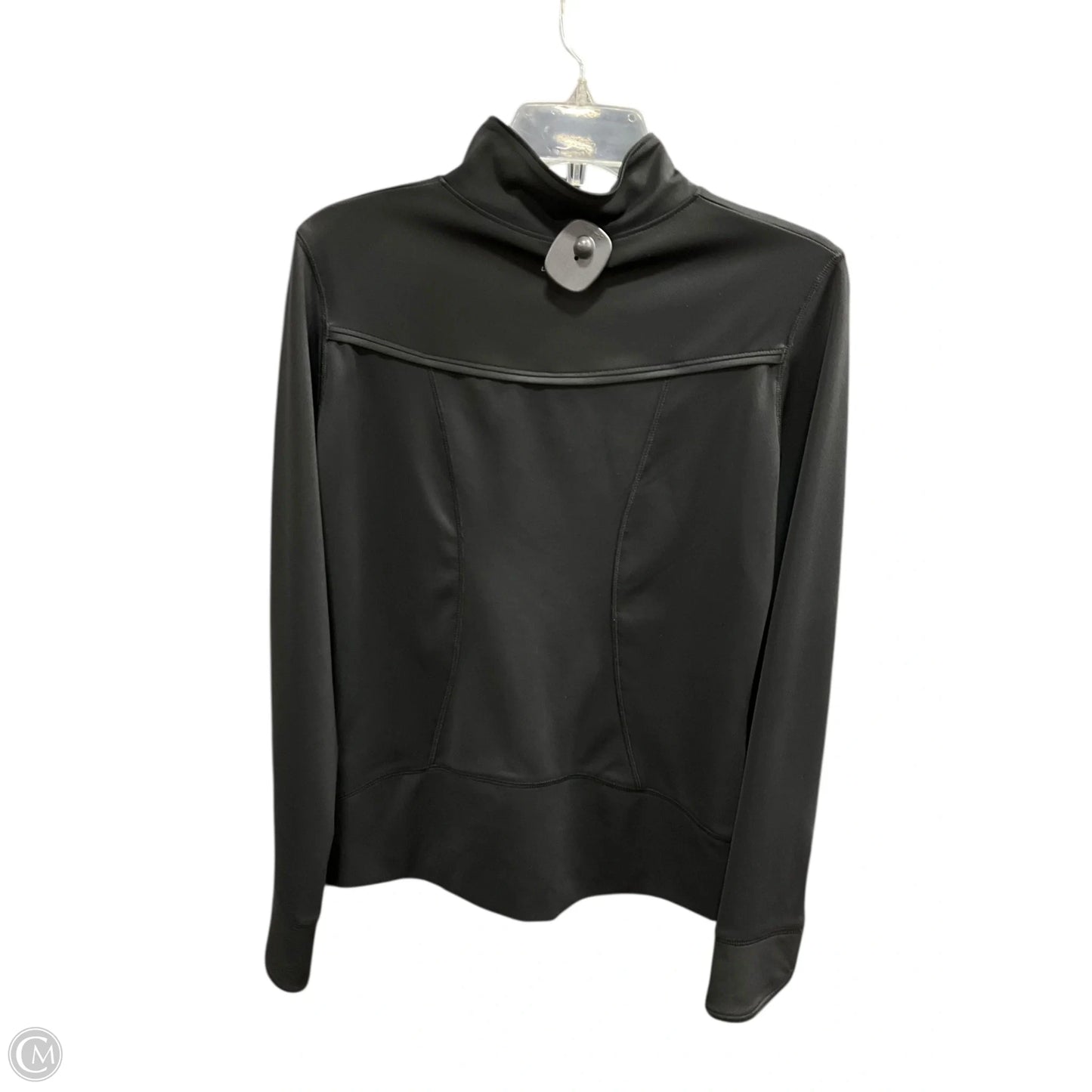 Athletic Jacket By New Balance In Black, Size: M