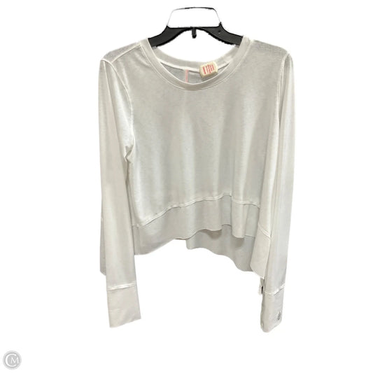 Top Long Sleeve By Free People In White, Size: L