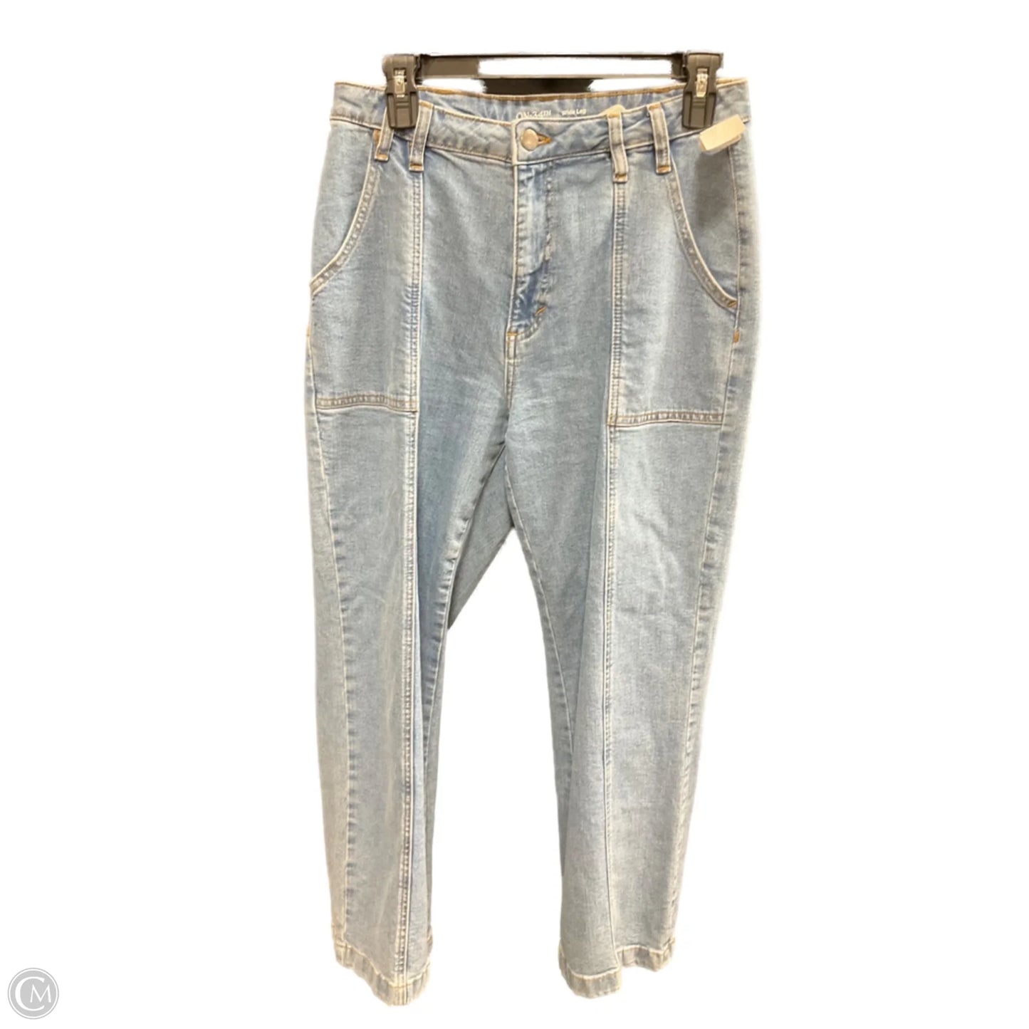 Jeans Wide Leg By On 34th In Blue Denim, Size: 8