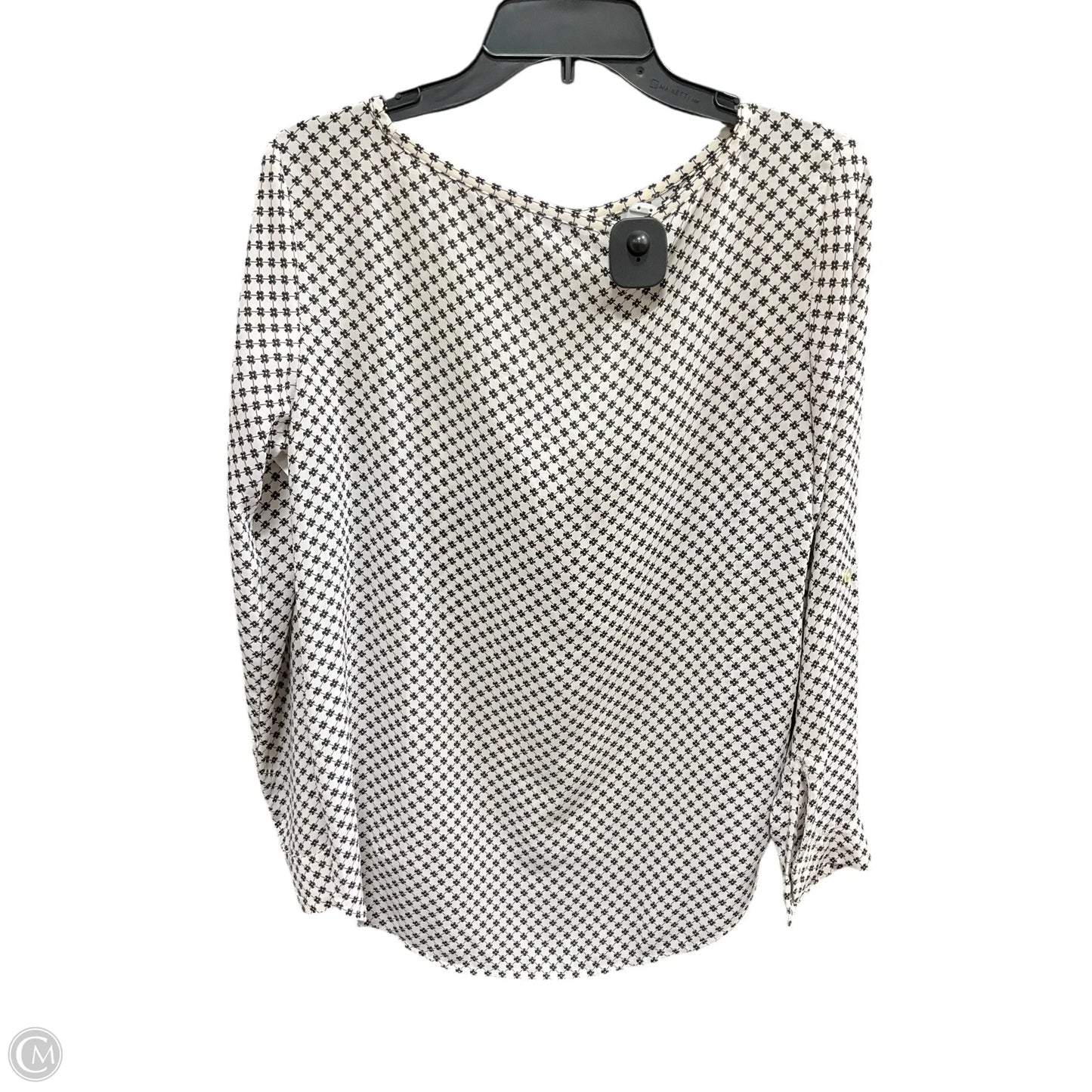 Top Long Sleeve By Loft In Floral Print, Size: S