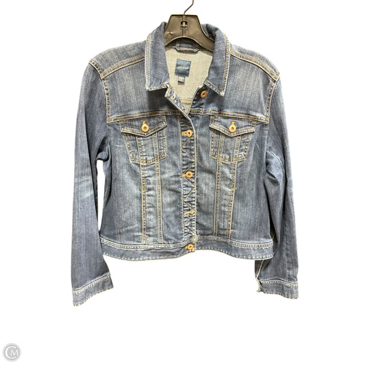 Jacket Denim By J. Jill In Blue Denim, Size: S