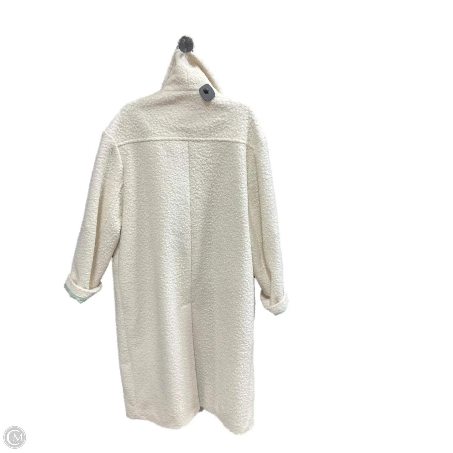 Coat Other By Topshop In White, Size: 14