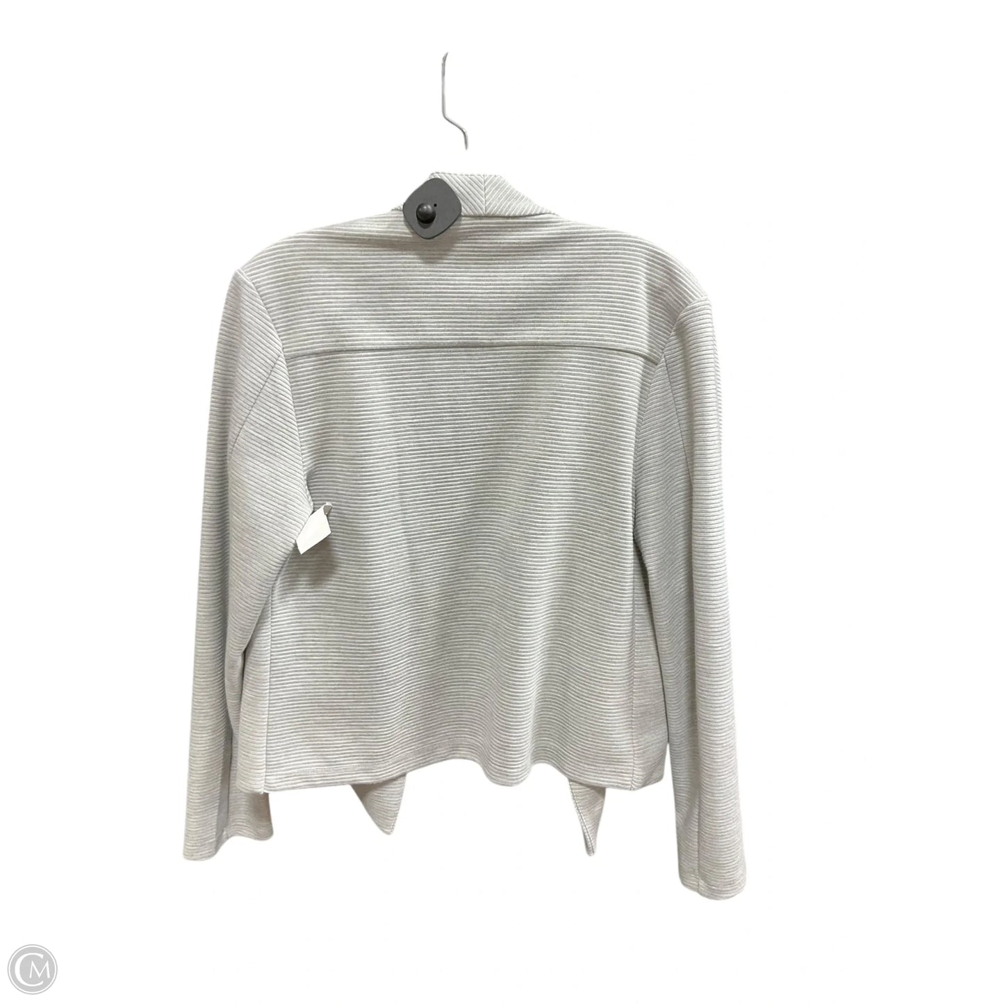 Blazer By Calvin Klein In Grey, Size: M
