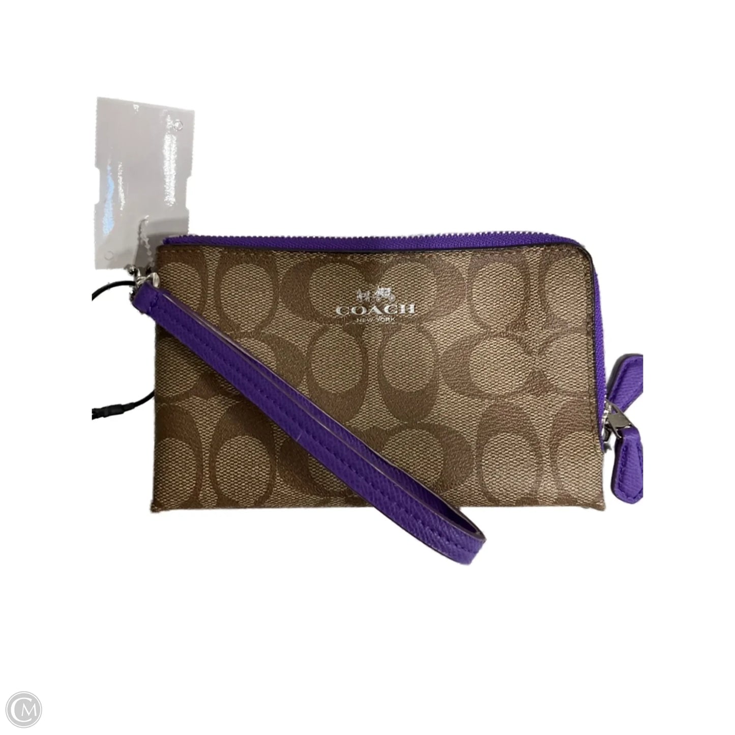Wristlet Designer By Coach, Size: Medium