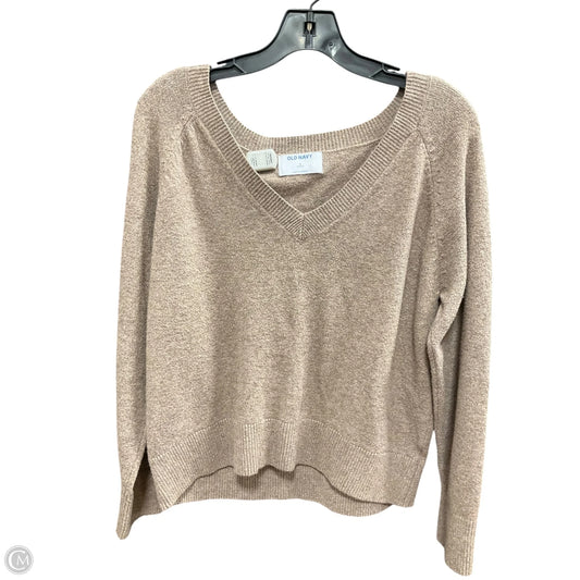 Sweater By Old Navy In Tan, Size: S