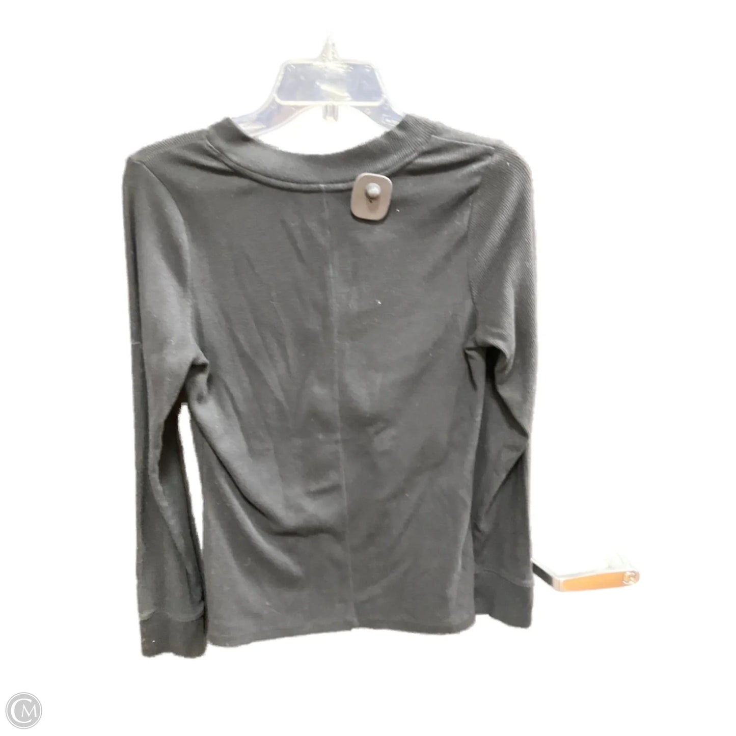 Top Long Sleeve By Banana Republic In Black, Size: M