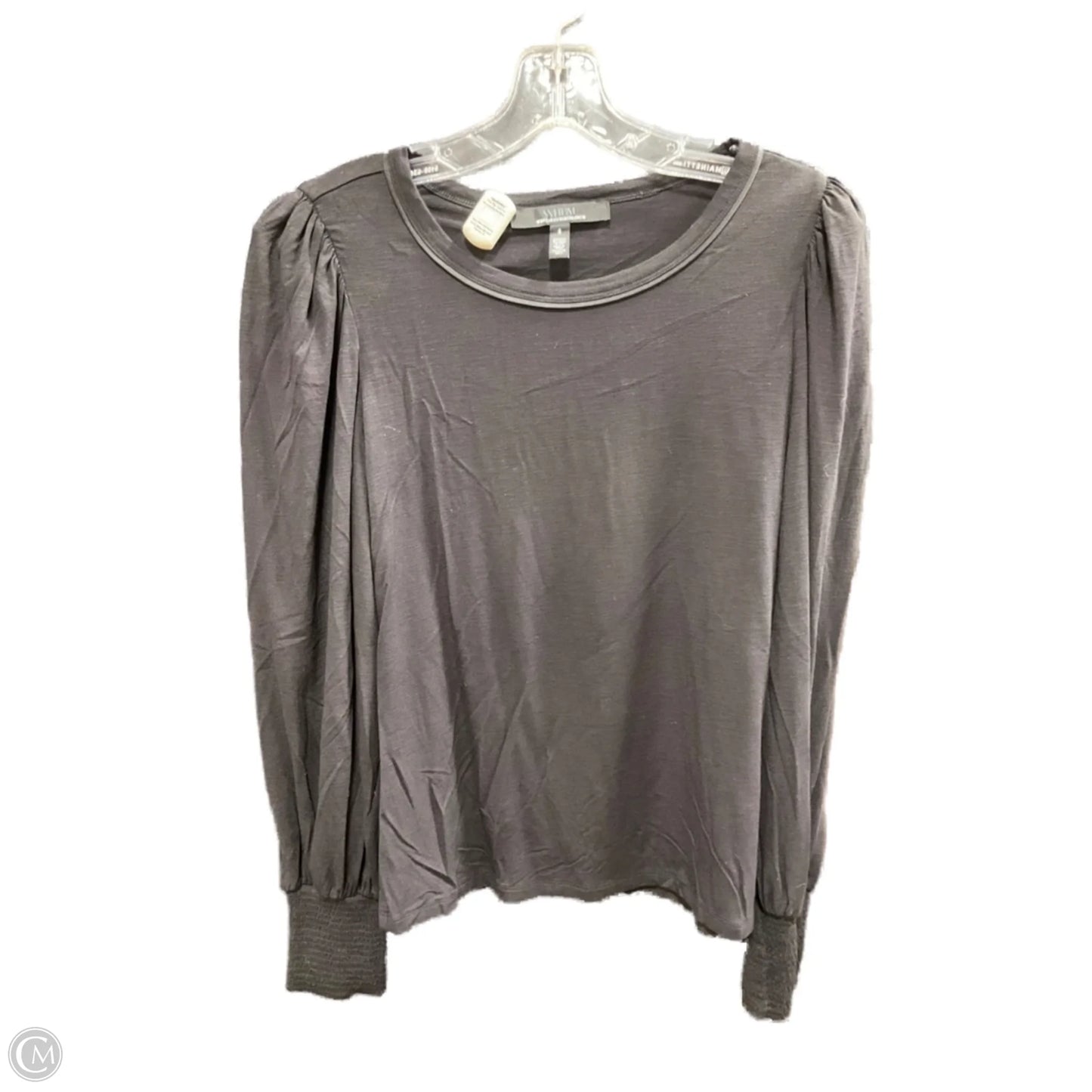 Top Long Sleeve By White House Black Market In Black, Size: S