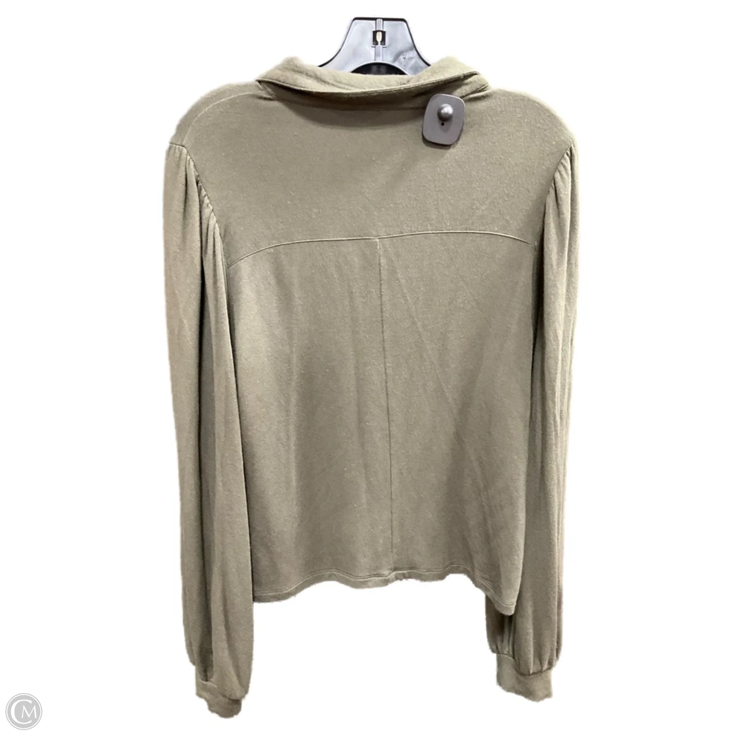 Top Long Sleeve By White House Black Market In Green, Size: M