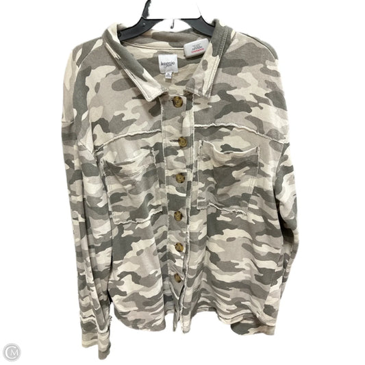 Jacket Other By Kensie In Camouflage Print, Size: Xl