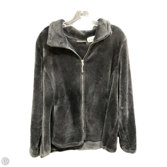 Jacket Fleece By Cmf In Black, Size: 1x