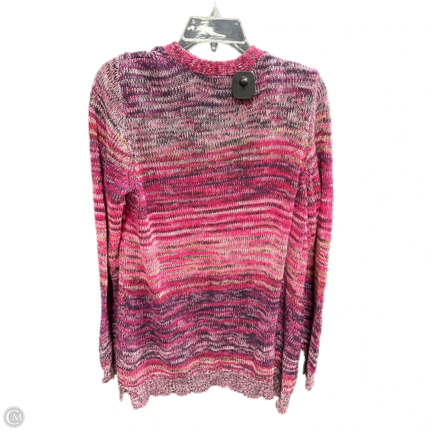 Cardigan By Maurices In Pink & Purple, Size: L