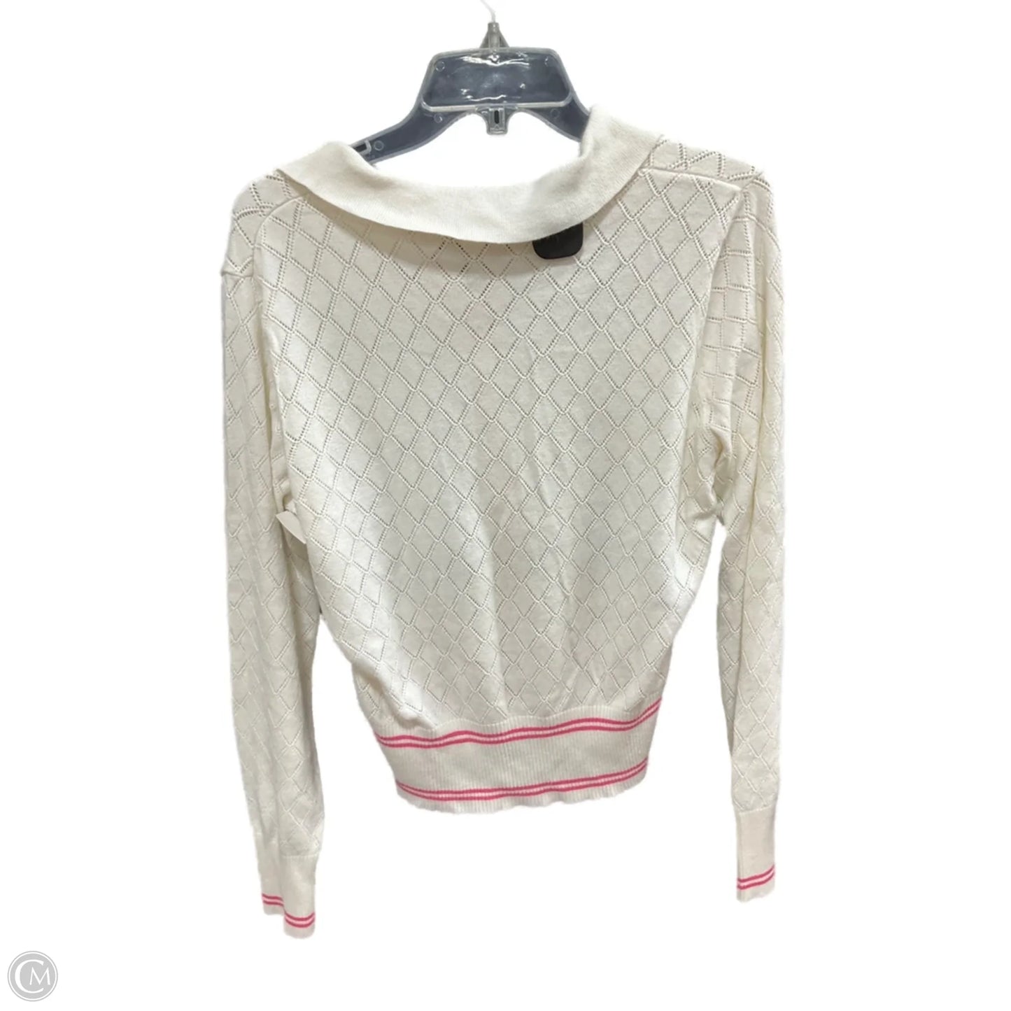 Cardigan By Tommy Hilfiger In White, Size: Xl