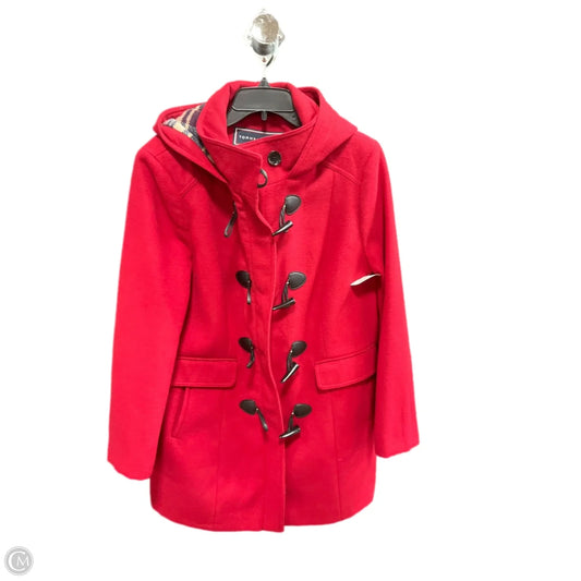 Coat Peacoat By Tommy Hilfiger In Red, Size: Xl