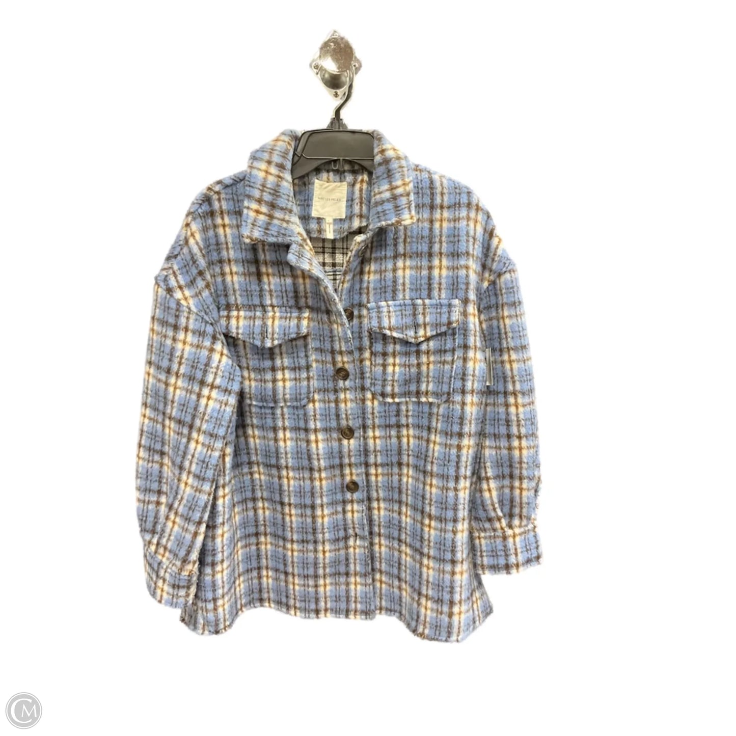 Jacket Other By Avec Les Filles In Blue, Size: L