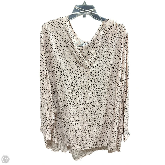 Top Long Sleeve By Carolina Belle In Pink, Size: 3x