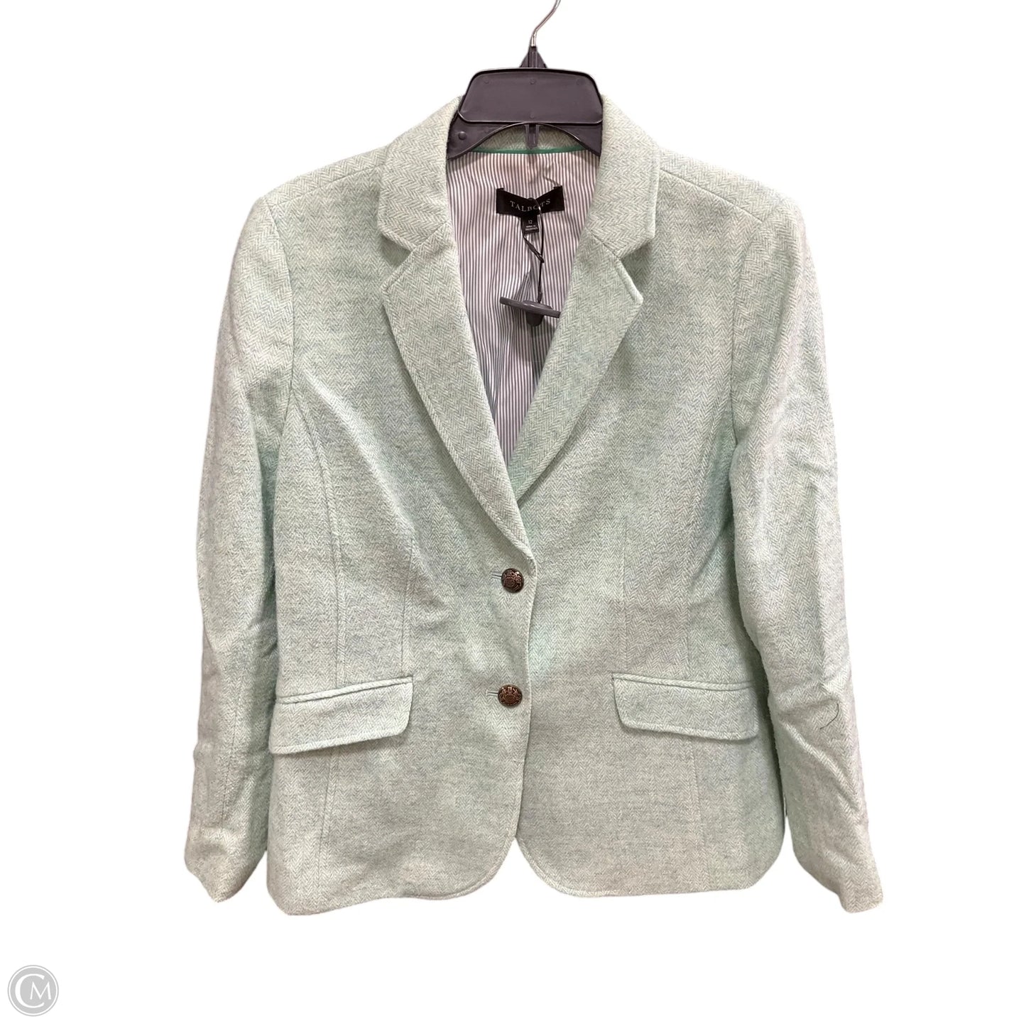 Blazer By Talbots In Green, Size: 12