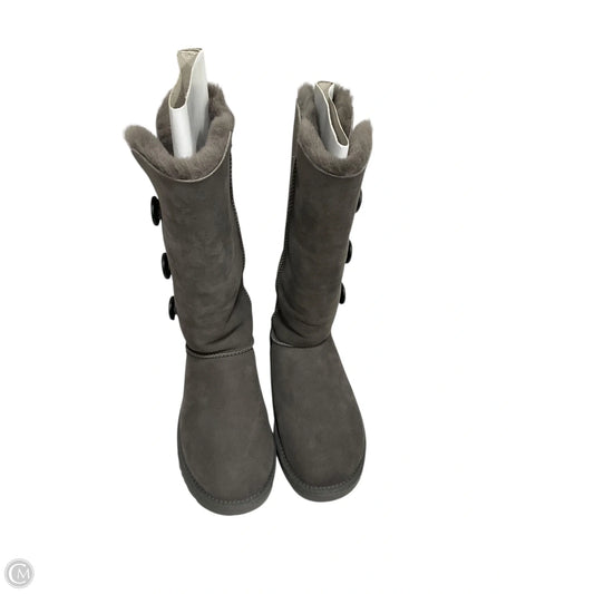 Boots Designer By Ugg In Grey, Size: 10