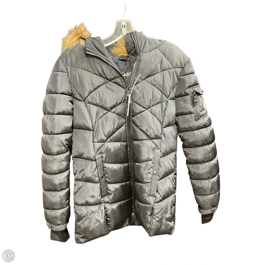 Coat Puffer & Quilted By Madden Nyc In Black, Size: S