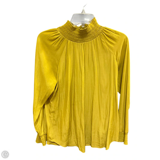 Top Long Sleeve By Chicos In Green, Size: M