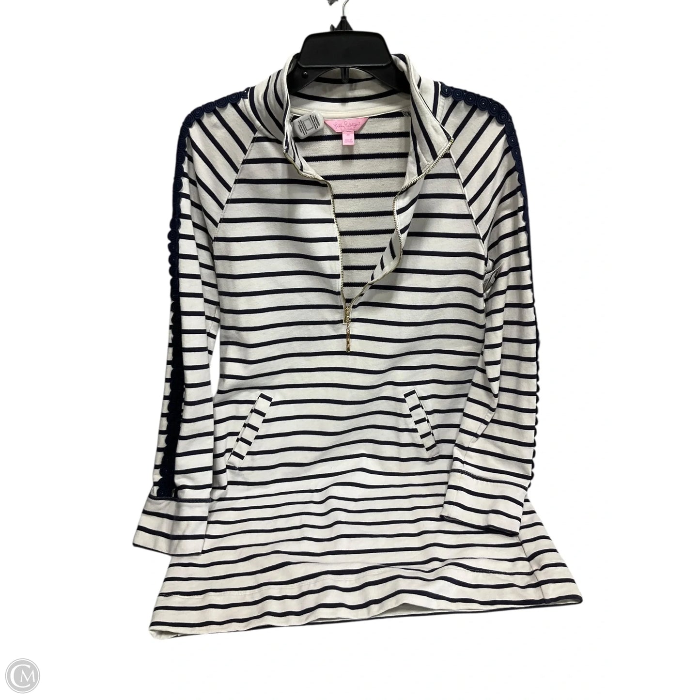 Dress Designer By Lilly Pulitzer In Striped Pattern, Size: M