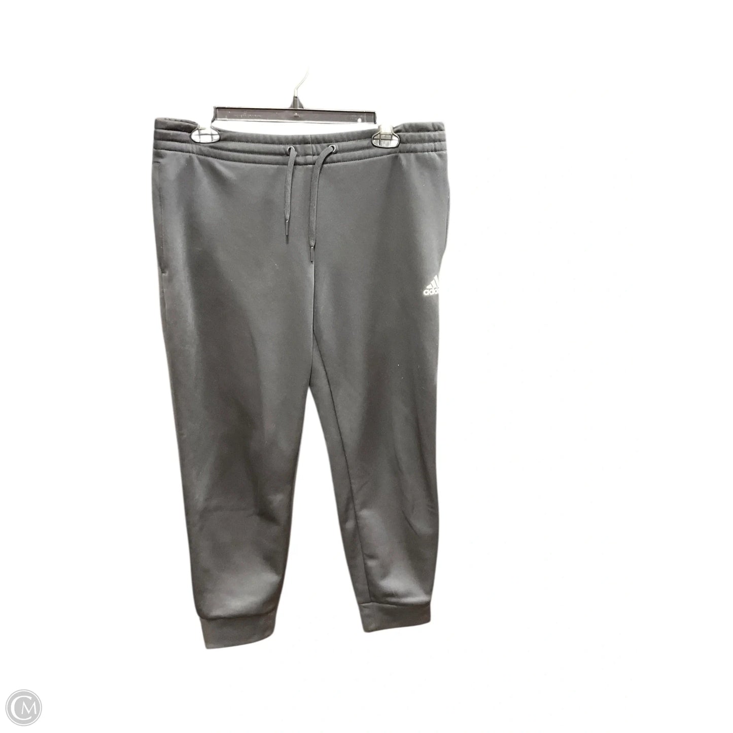 Athletic Pants By Adidas In Black, Size: M