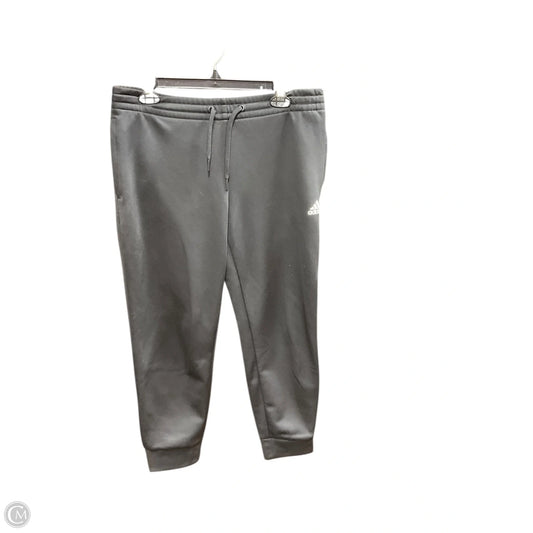 Athletic Pants By Adidas In Black, Size: M