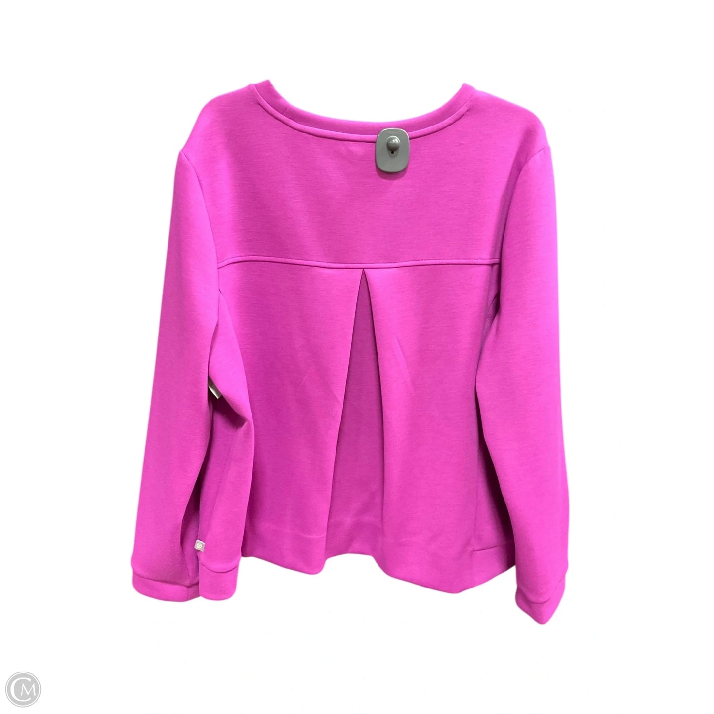 Top Long Sleeve By Talbots In Purple, Size: 2x