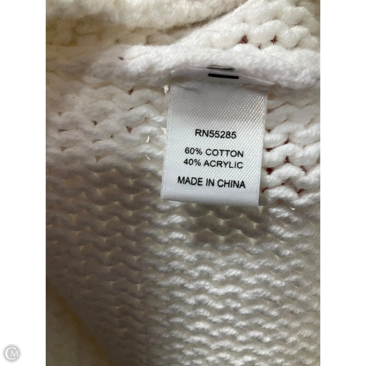 Cardigan By Express Design Studio In White, Size: Xs