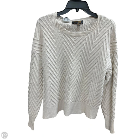Top Long Sleeve By Truth In Beige, Size: L