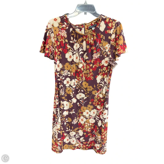 Dress Casual Midi By Tommy Hilfiger In Floral Print, Size: 10