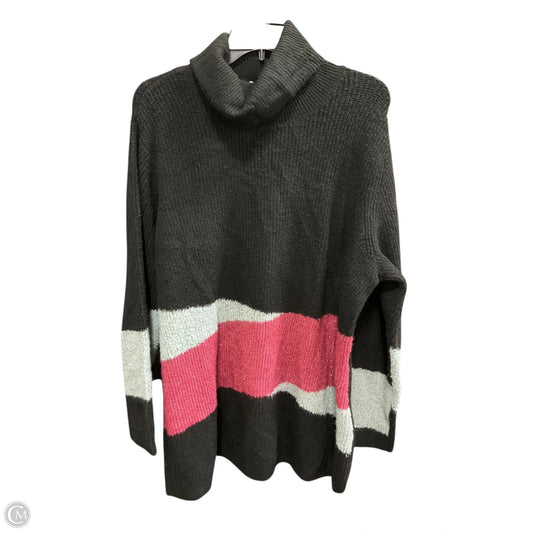 Sweater By Cmf In Black & Grey, Size: Xl