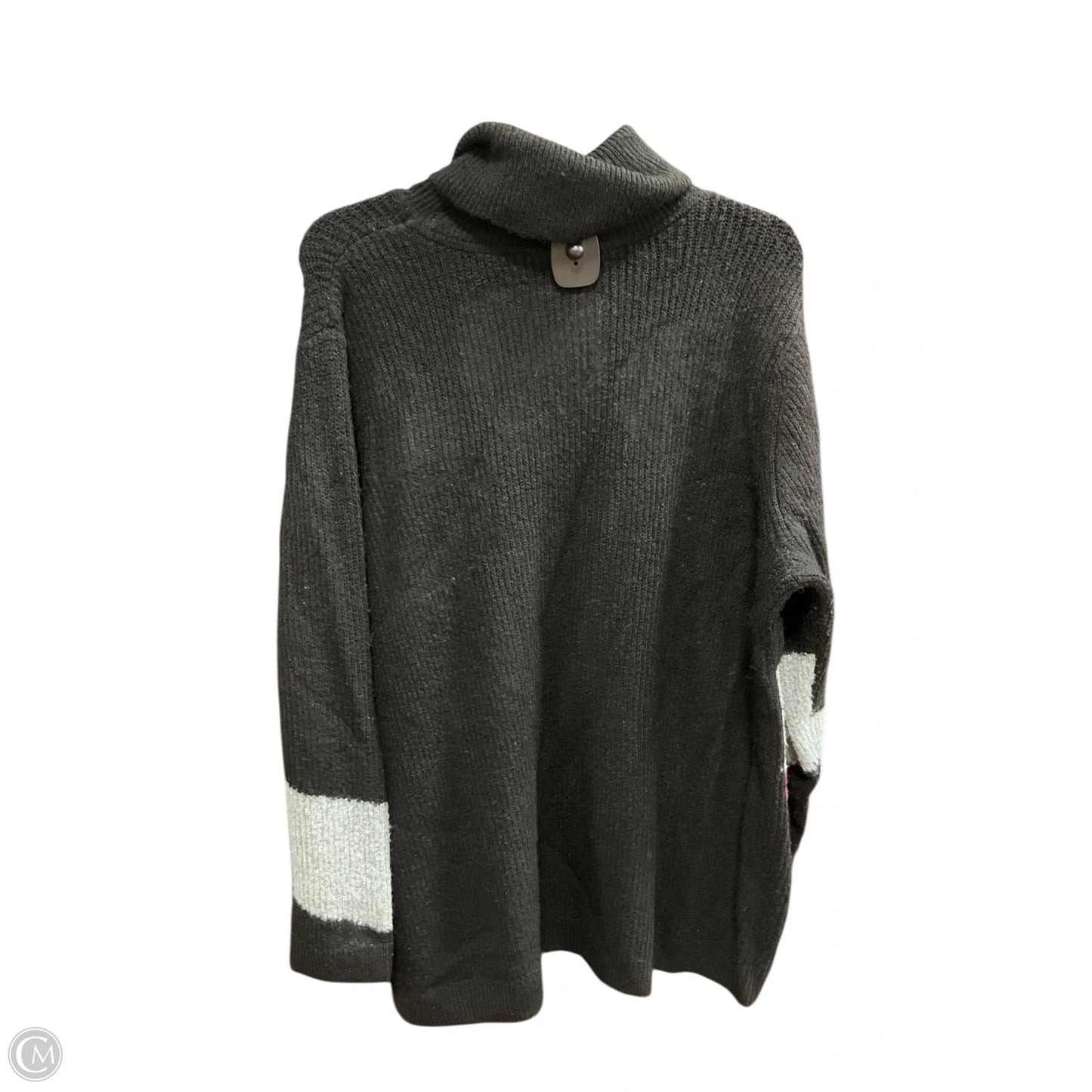 Sweater By Cmf In Black & Grey, Size: Xl