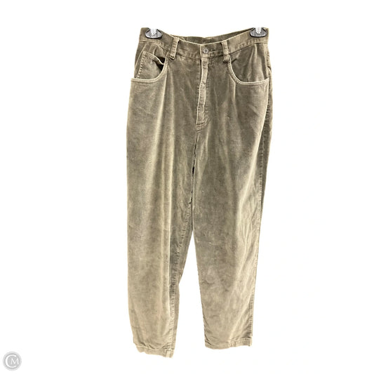 Pants Corduroy By Lauren By Ralph Lauren In Green, Size: 4