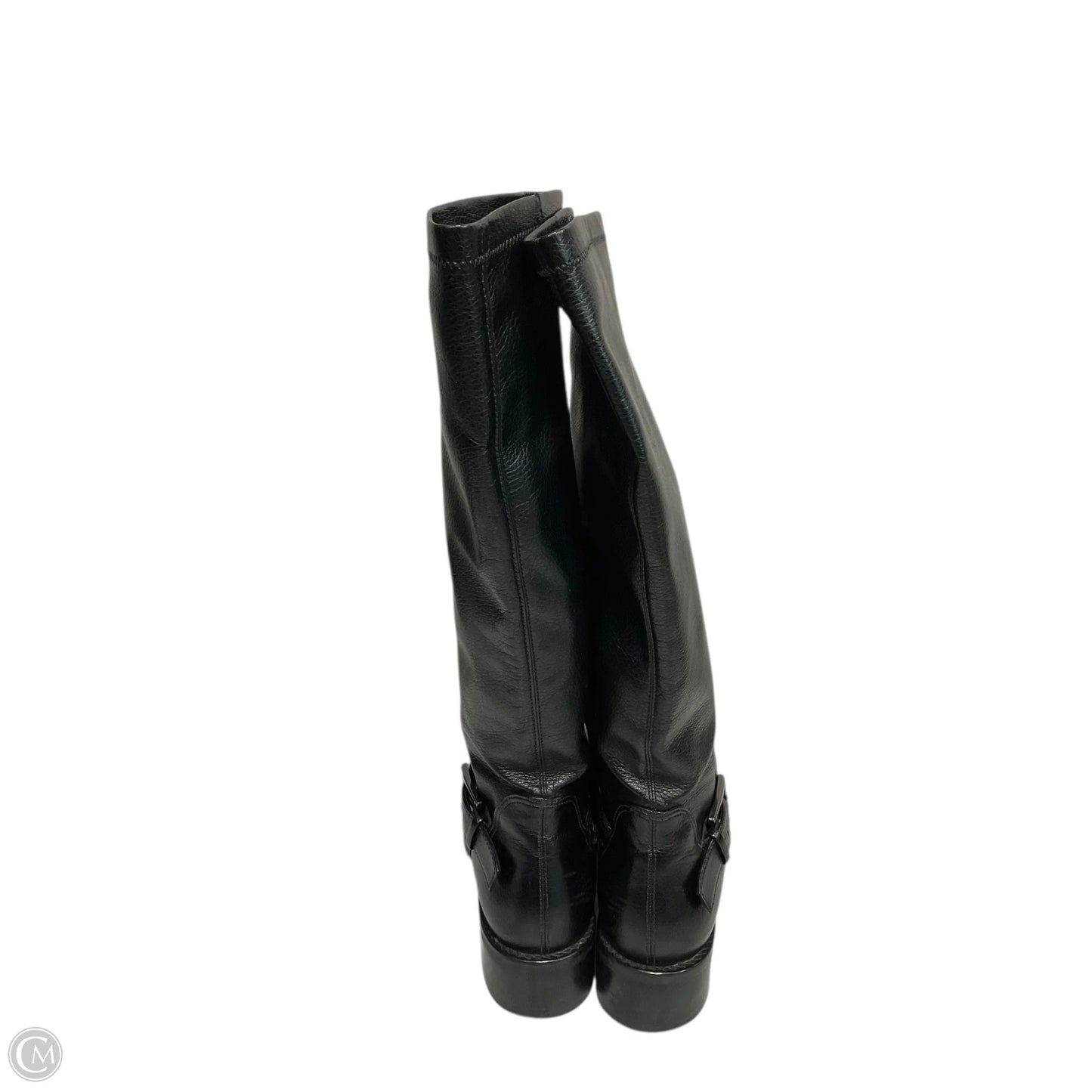 Boots Knee Heels By Franco Sarto In Black, Size: 8.5