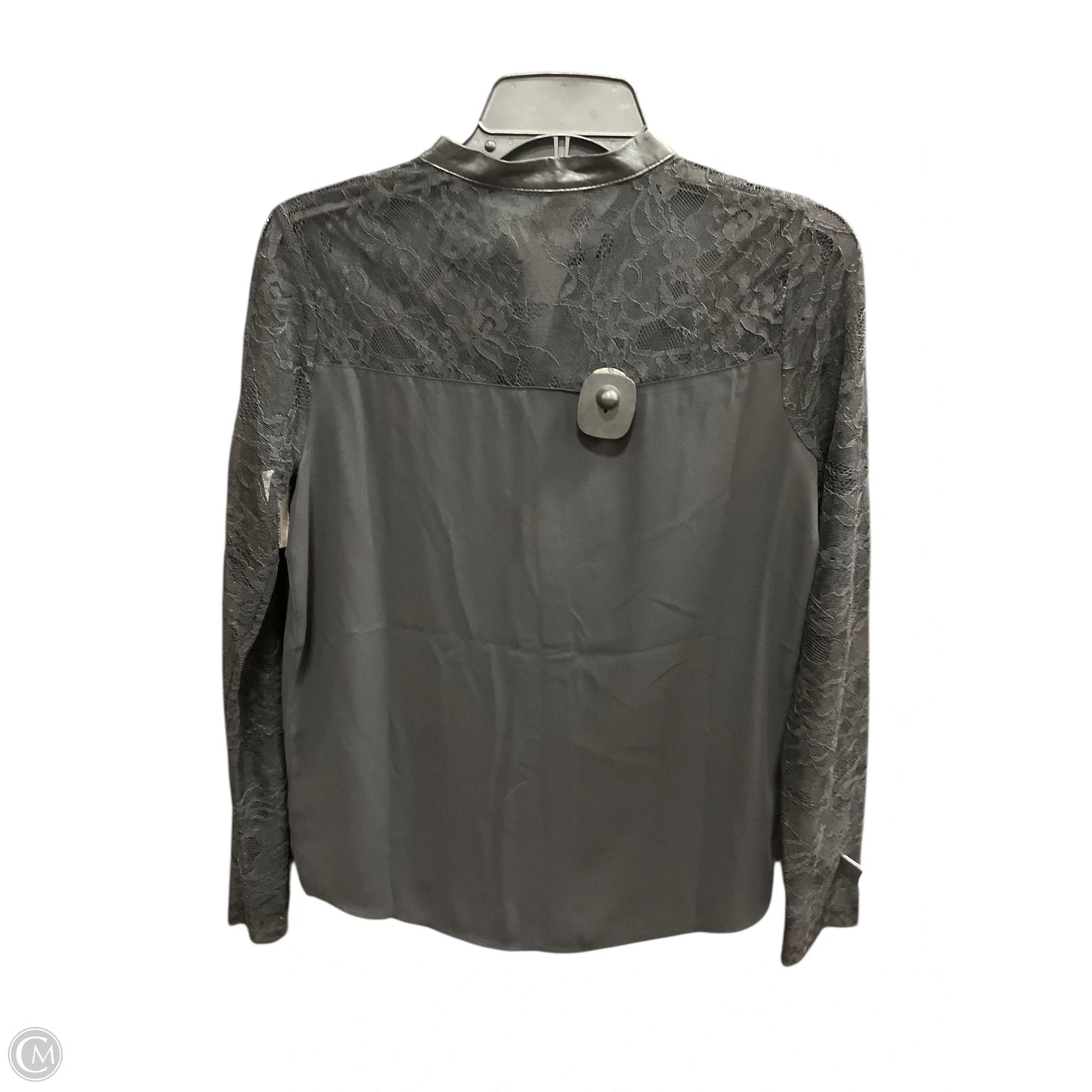 Top Long Sleeve By Express In Black, Size: Xs