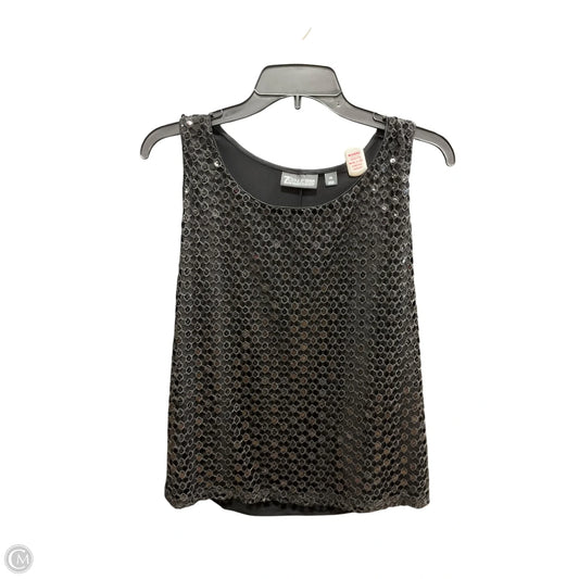 Top Sleeveless By New York And Co In Black, Size: Xs