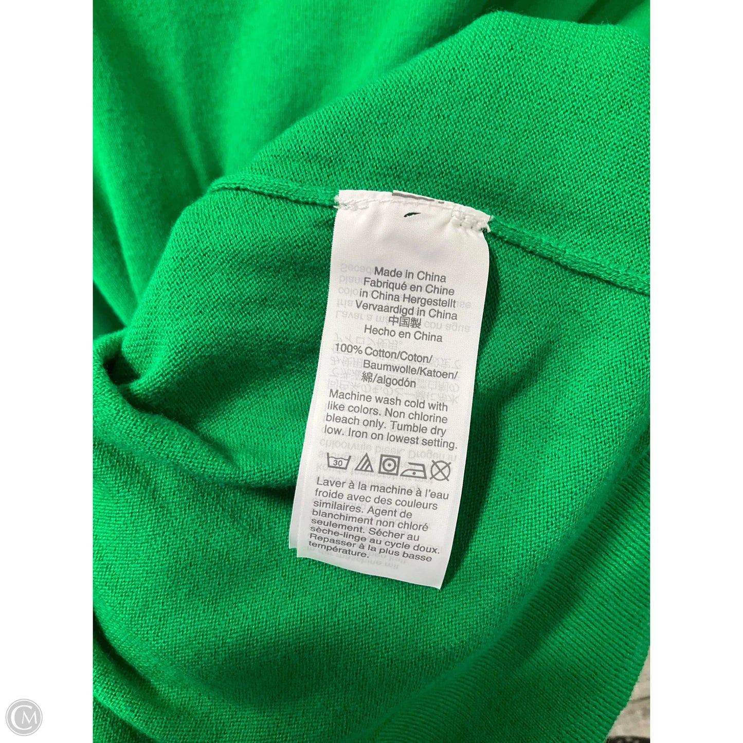 Top Long Sleeve Basic By J. Crew In Green, Size: S