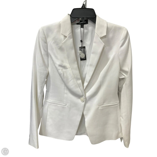 Blazer By Express In White, Size: 4