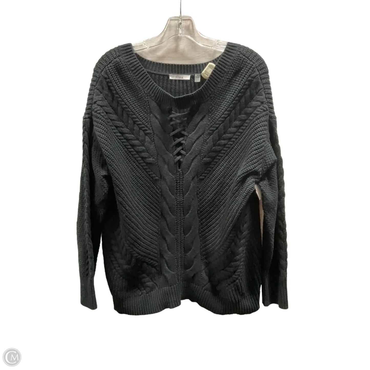 Sweater By Dex In Black, Size: L