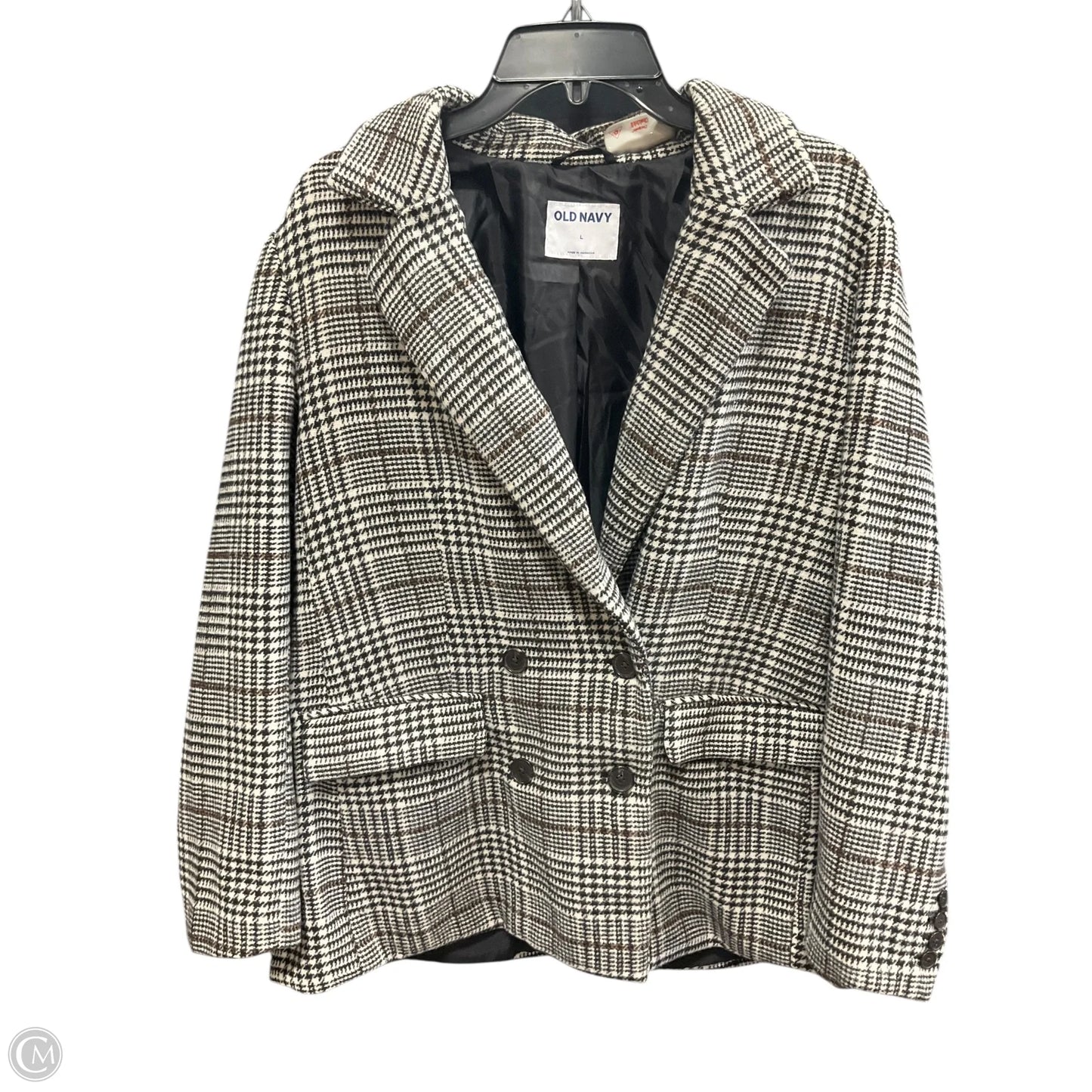 Jacket Other By Old Navy In Black & White, Size: L