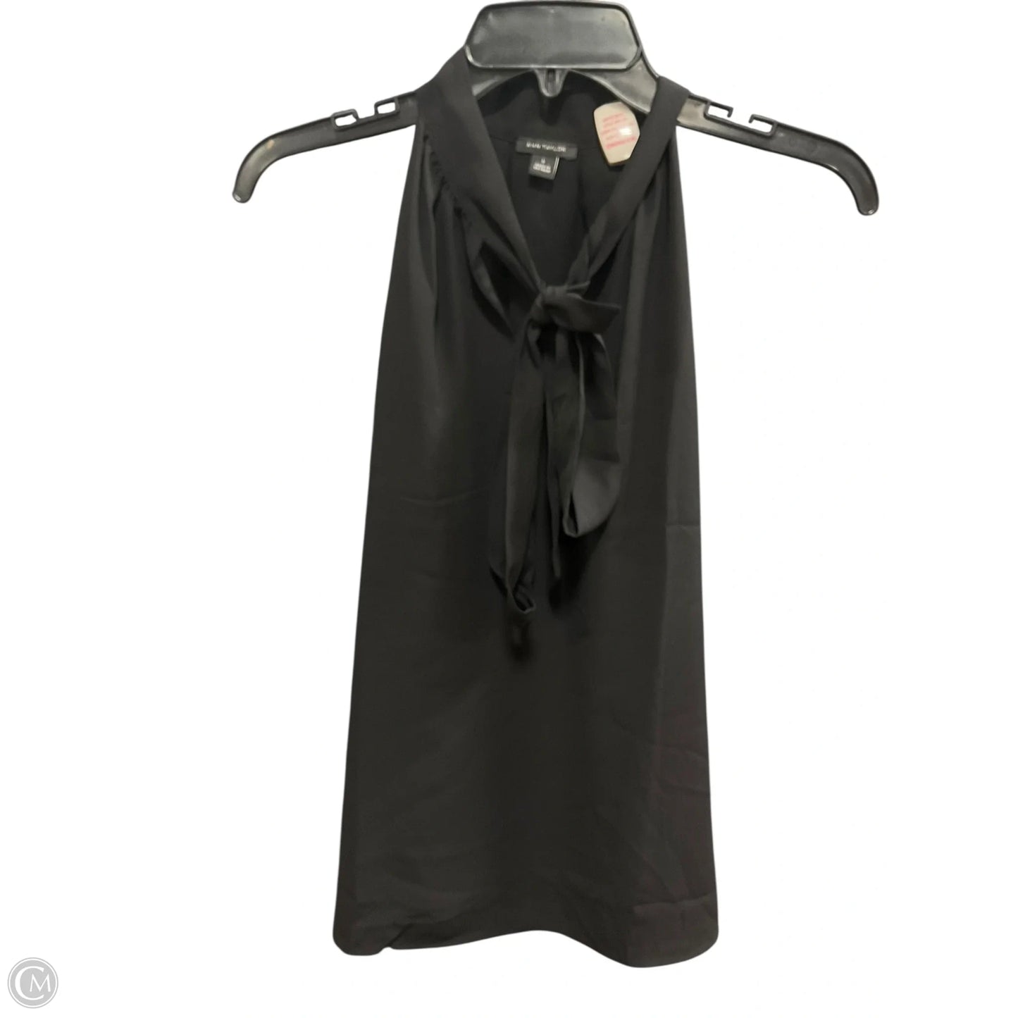 Top Sleeveless By Ann Taylor In Black, Size: L