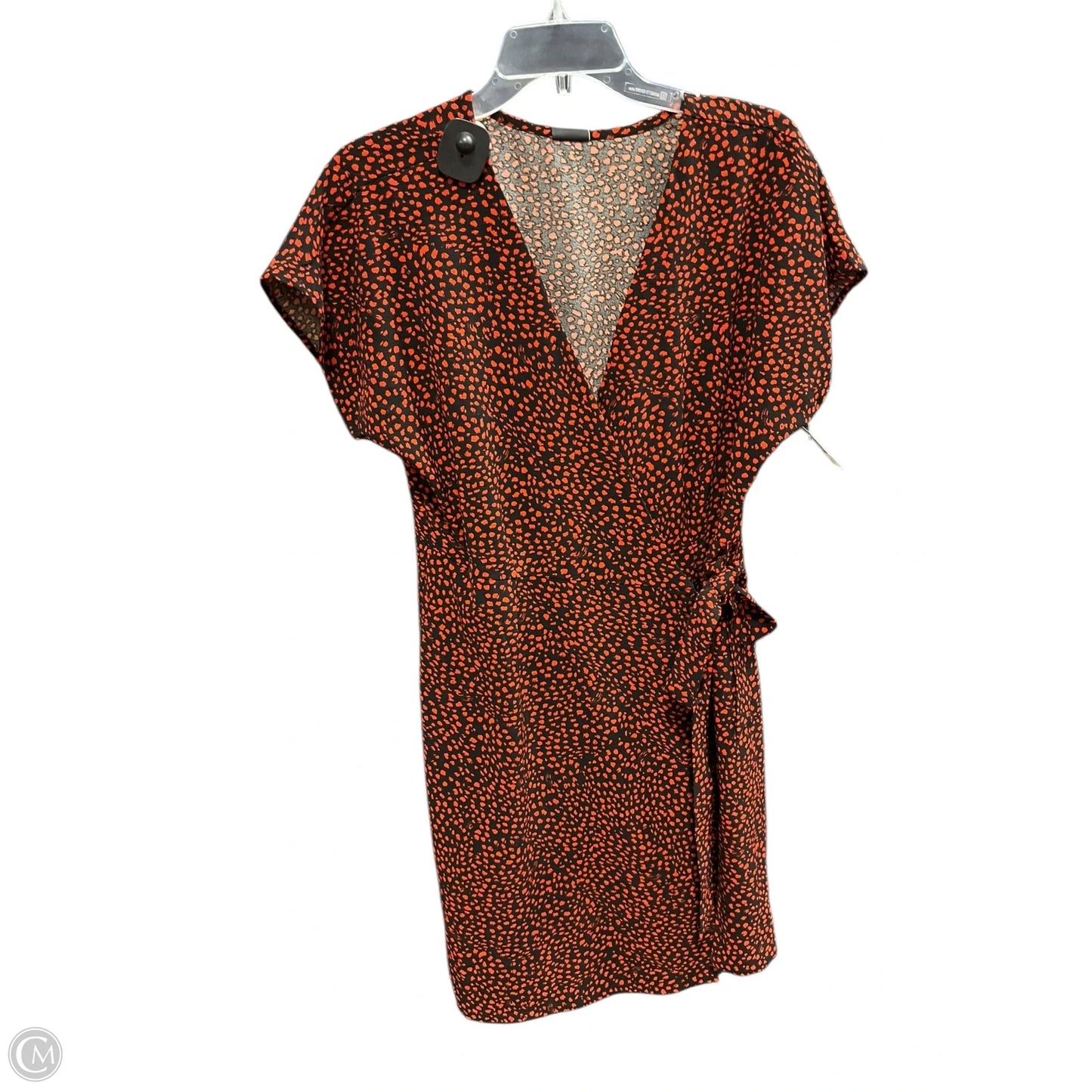 Dress Casual Short By Bobeau In Black & Red, Size: M