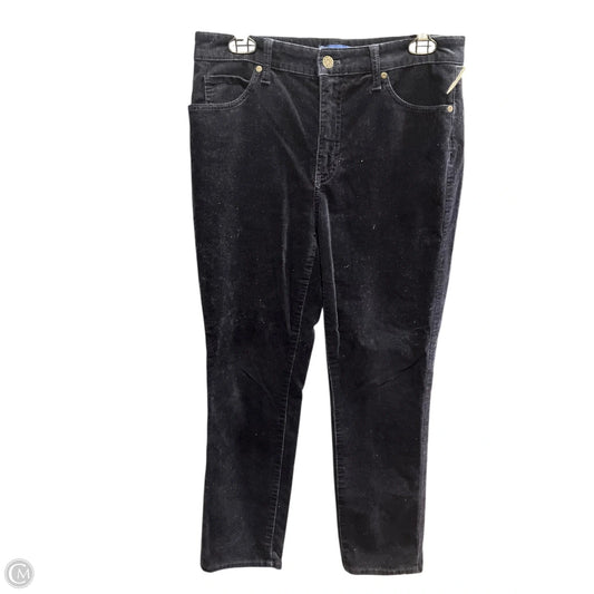 Pants Corduroy By Talbots In Navy, Size: 8p
