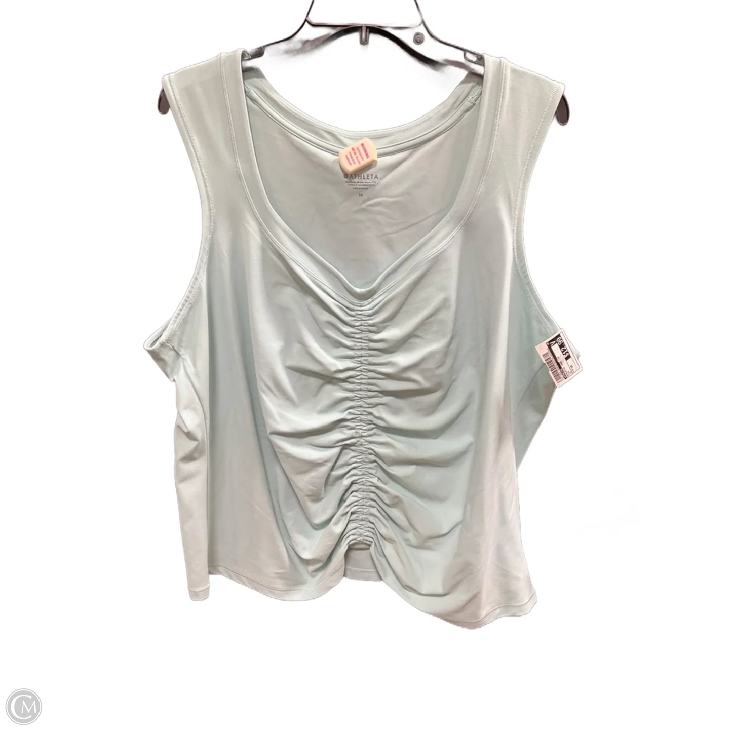 Athletic Tank Top By Athleta In Teal, Size: 3x