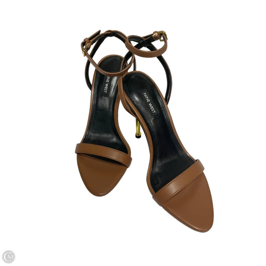 Shoes Heels Stiletto By Nine West In Brown, Size: 7