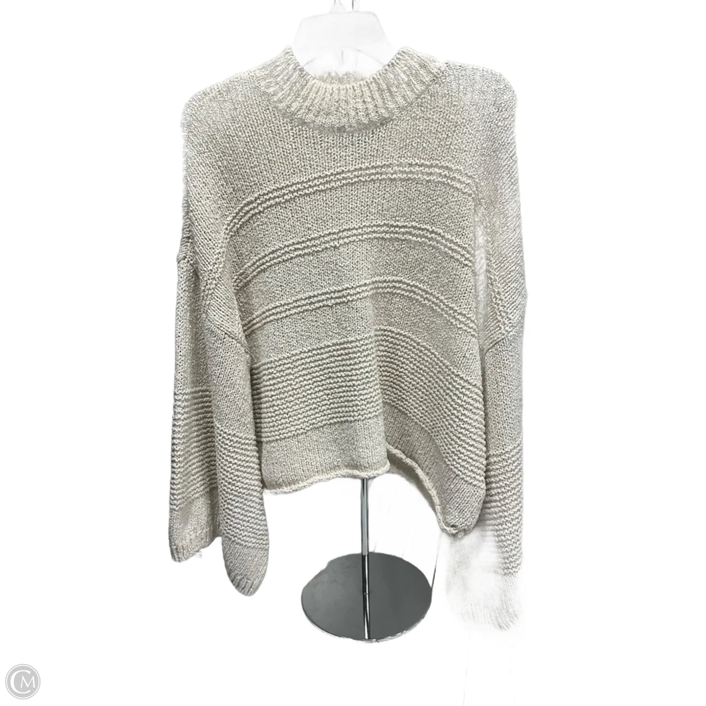 Sweater By Top Shop In White, Size: M